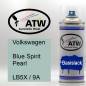 Preview: Volkswagen, Blue Spirit Pearl, LB5X / 9A: 400ml Sprühdose, von ATW Autoteile West.